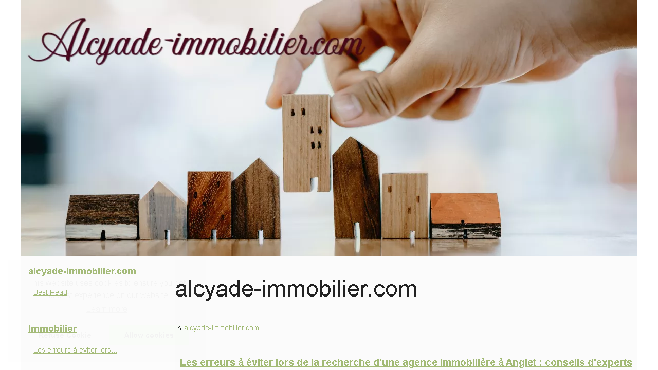 Capture d'écran de http://www.alcyade-immobilier.com/ 